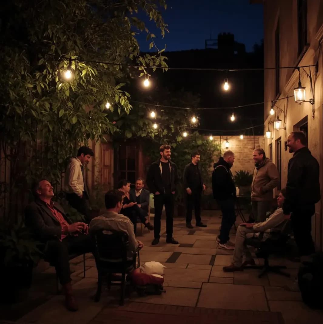 금요일: 살롱 & 가면무도회